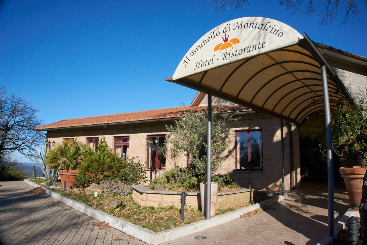 Hotel Ristorante Al Brunello Di モンタルチーノ エクステリア 写真