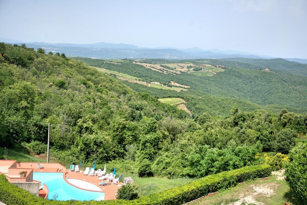Hotel Ristorante Al Brunello Di モンタルチーノ エクステリア 写真